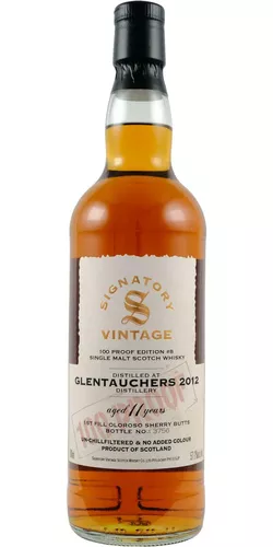 Signatory 100 Proof Glentauchers 2012, 11 Y.O.