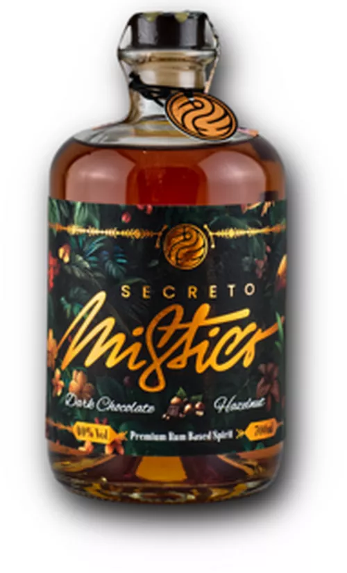 Secreto Mistico Dark Chocolate & Hazelnut 40% 0.7L