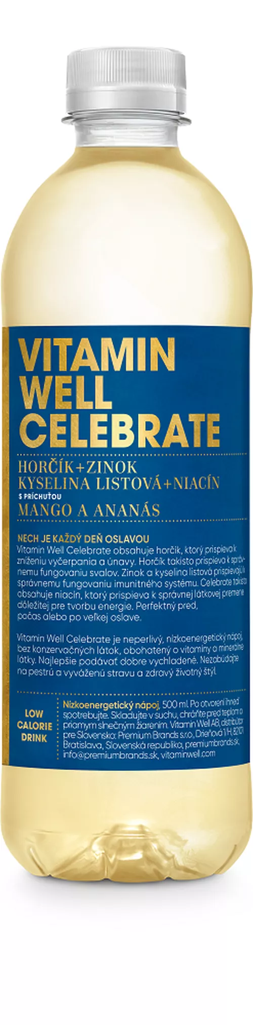 Vitamin Well CELEBRATE 500 ml