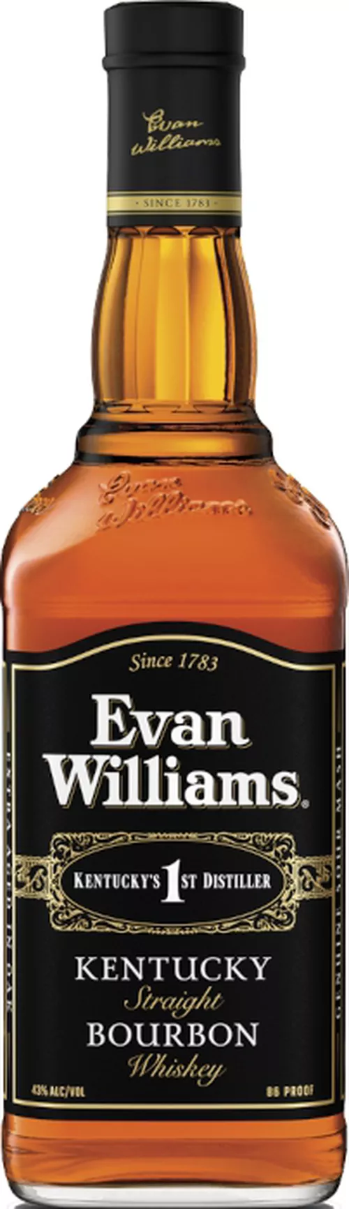 Evan Williams Black 43% 0,7 l (čistá fľaša)