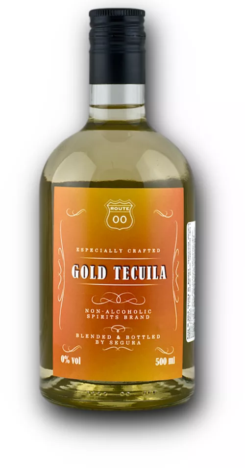 Route 00 Gold Tecuila Alcohol Free 0.0% 0.5L