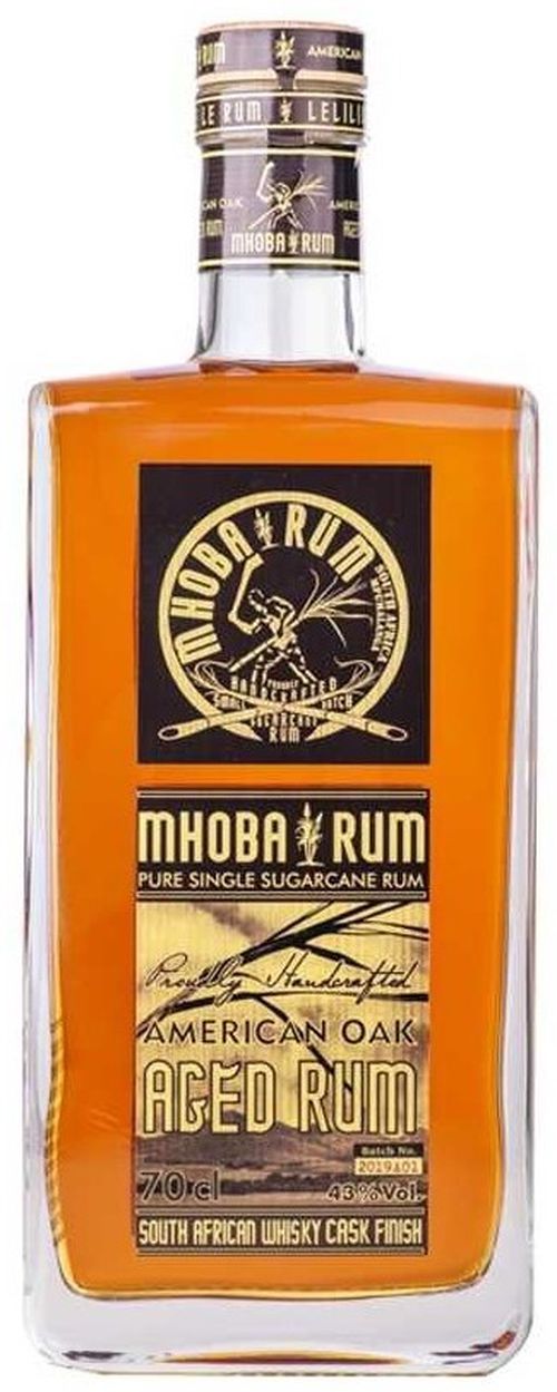 Mhoba American Oak Aged Rum