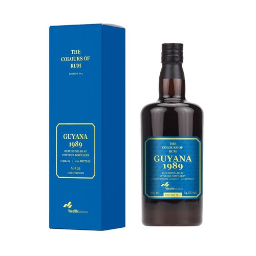 The Colours od Rum Edition No. 3, Guyana Uitvlugt 1989, GIFT