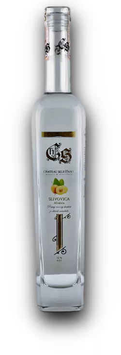 Chateau Selešťany Slivovica - Slivka Mirabela 52% 0.5L