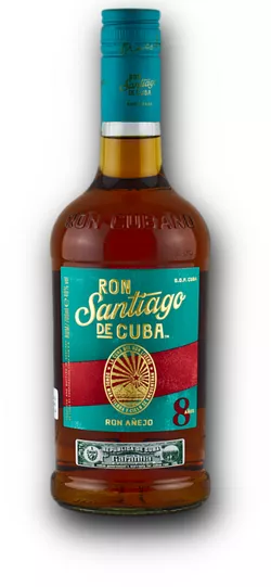 Santiago de Cuba Añejo 8YO 40% 0.7L