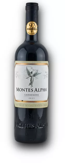 Montes Alpha Carmenère 2021 14,5% 0,75L