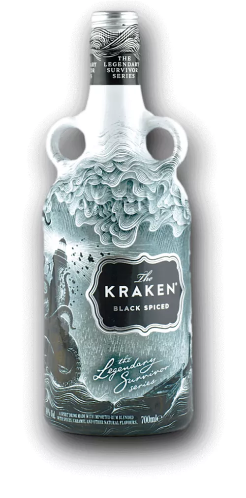 The Kraken Black Spiced The Legendary Survivor Series 40% 0.7L