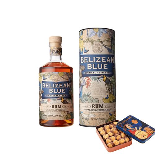 Belizean Blue Signature Blend, GIFT + Chocolate Amatller Lístky z mliečnej čokolády s marakujou, 60g