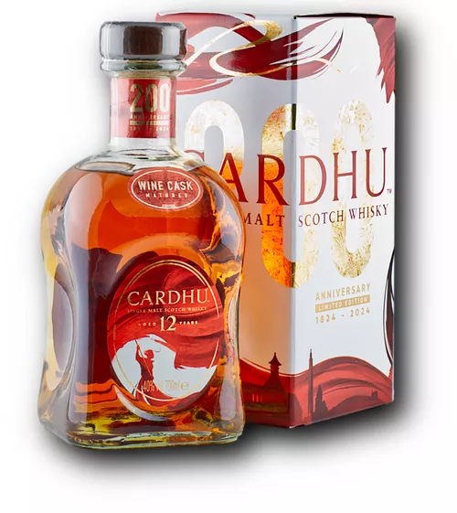 Cardhu 12YO Wine Cask Matured 200 Years 40% 0.7L