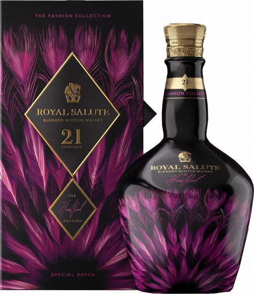 Chivas Regal Royal Salute 21y Fashion Collection Harris Reed Purple 40% 0,7l